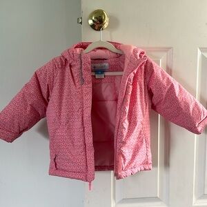 Toddler girl winter jacket